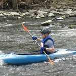 A Kayaker enjoys the river during the 4th annual Naugatuck Valley River Race and Festival May 7. PHOTO BY ELIO GUGLIOTTI