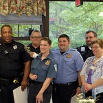 Emegency personell were honored Wednesday at Beacon Brook Health Center for their heroic actions.